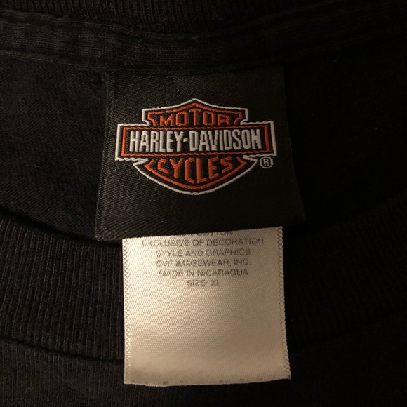 Harley Davidson City Cycle Sales Junction City Kansas Shirt XL - Picture 5 of 7